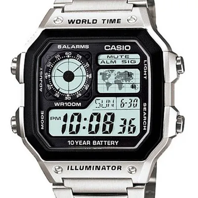 ZEGAREK MĘSKI CASIO AE-1200WHD-1A (zd159a) + BOX