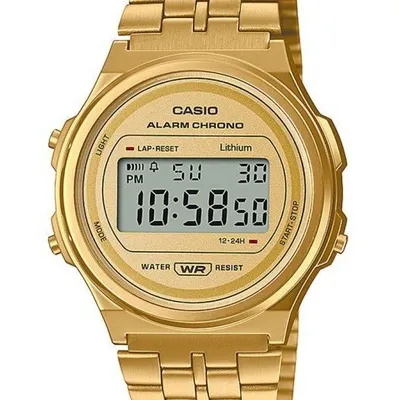 ZEGAREK DAMSKI CASIO Vintage Iconic A171WEG-9ADF + BOX