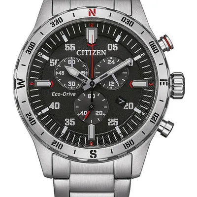 Zegarek Męski Citizen Eco-Drive Chronograph AT2520-89E + BOX