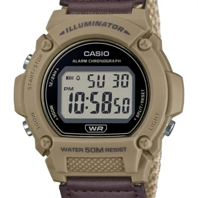 ZEGAREK MĘSKI CASIO W-219HB-5A + BOX