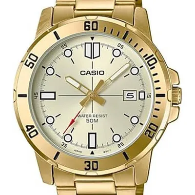 ZEGAREK MĘSKI CASIO MTP-VD01G-9E (zd185d) + BOX