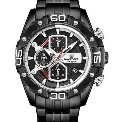 ZEGAREK MĘSKI NAVIFORCE NF8018 - CHRONOGRAF (zn122b) + BOX