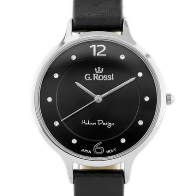 ZEGAREK DAMSKI G. ROSSI - 10411A-1A1 NA PASKU (zg714e) + BOX