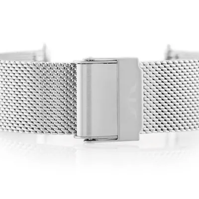 Bransoleta Bisset (bb009a) - srebrna 12mm