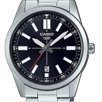 ZEGAREK MĘSKI CASIO MTP-VD02D-1E (zd217b) + BOX