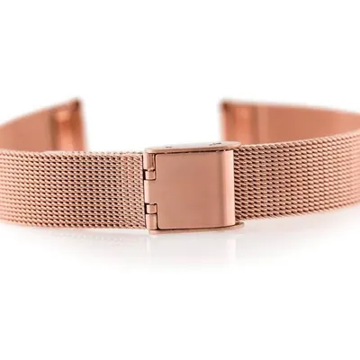 Bransoleta 301RG - siatka HQ - rosegold - 12mm