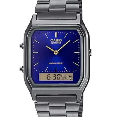 ZEGAREK UNISEX CASIO Vintage  AQ-230GG-2A + BOX