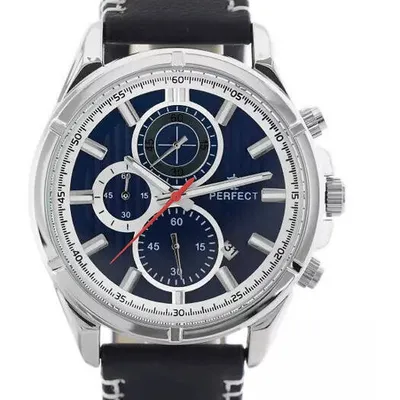 ZEGAREK MĘSKI PERFECT CH03L - CHRONOGRAF (zp352f) + BOX