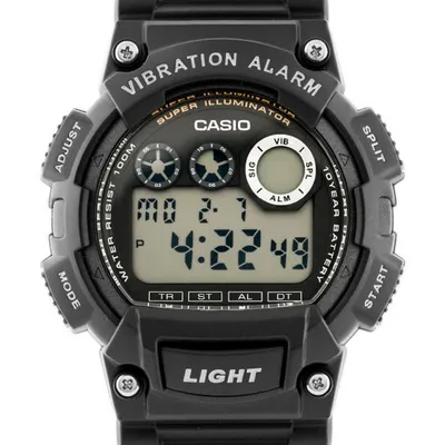 ZEGAREK MĘSKI CASIO W-735H-1AV (zd081a) - Super Illuminator + BOX