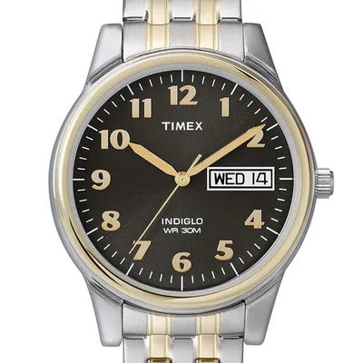 ZEGAREK MĘSKI TIMEX Charles Two-Tone T26481 INDIGLO + BOX