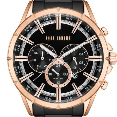 ZEGAREK MĘSKI PAUL LORENS - PL13605B-1A4 (zg359c) + BOX