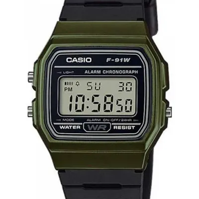 ZEGAREK MĘSKI CASIO F-91WM-3AER (zd102f) + BOX