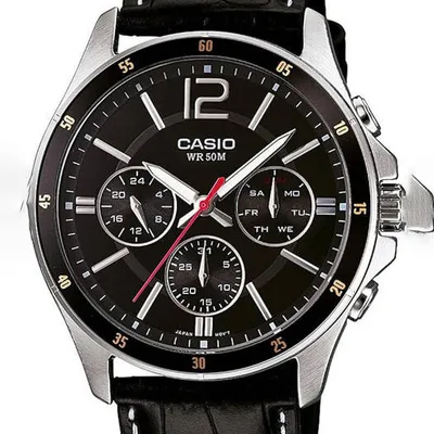 ZEGAREK MĘSKI CASIO MTP-1374L-1AV (zd064b) + BOX