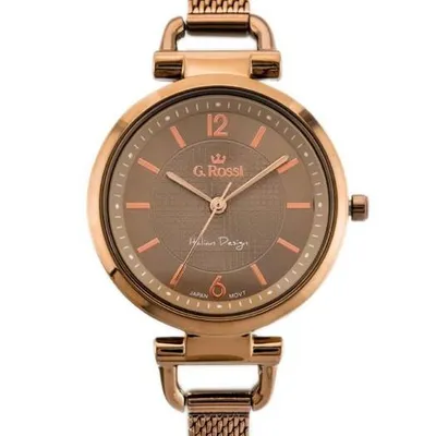 ZEGAREK G. ROSSI - LESTI - 3652B (zg772g) - copper + BOX