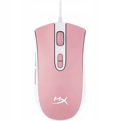 Myszka przewodowa HyperX Pulsefire (639P1AA) Różowa Gamingowa 6200DPI