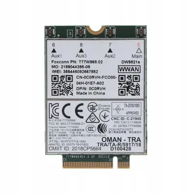 Modem Dell DW5821e Dell 5420 5424 7424