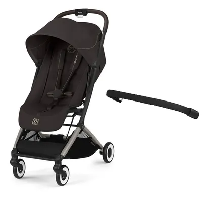 Cybex Orfeo Wózek Spacerowy Rama Taupe Chocolate Brown 2025 + Cybex Pałak