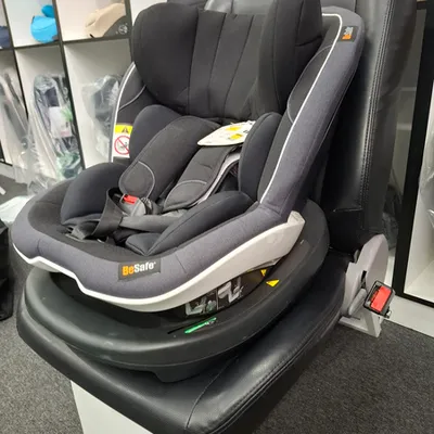 [OUTLET] BeSafe iZi Modular i-Size Fotelik Samochodowy 0-18kg RWF - czarny melange-01