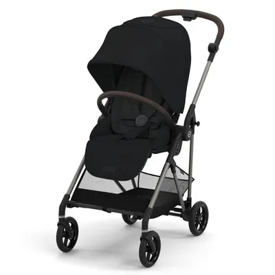 [OUTLET] Cybex Melio 2024 Wózek Spacerowy Magic Black