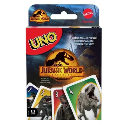 Mattel UNO Jurassic World 3