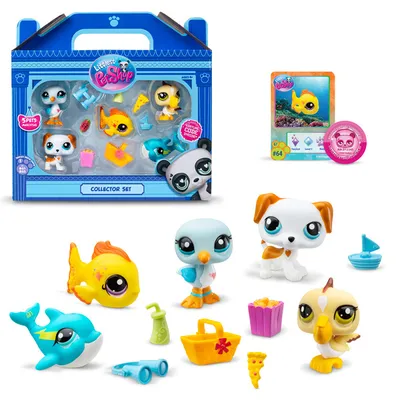 Tm Toys Zestaw Littlest Pet Shop Plaża