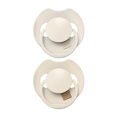 Lovi Smoczek Silikonowy Dynamiczny Prime 6-18m 2 szt Coconut/Ivory 34/402