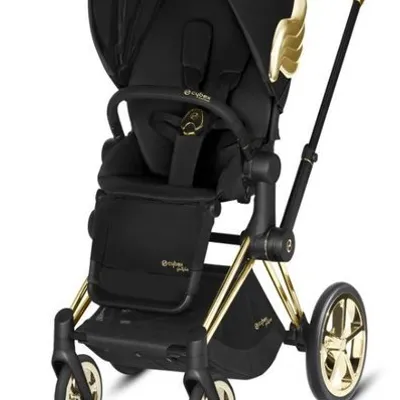 Cybex E-Priam Wózek Spacerowy - Edycja Jeremy Scott Black