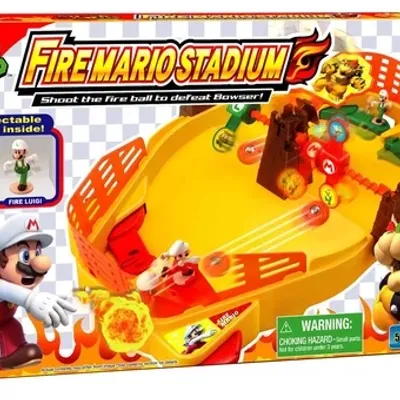 Epoch Super Mario Gra Zręcznościowa Fire Mario Stadium