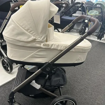 [OUTLET] Cybex Balios S Lux Wózek Głęboko-Spacerowy Seashell Beige 2023 Rama Taupe
