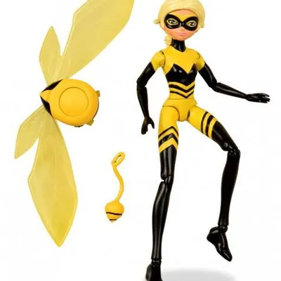 Super Zings Miraculous: Biedronka i Czarny Kot: Figurka Królowej Pszczół - Królowa Pszczół