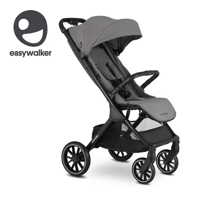 [OUTLET] Easywalker Jackey XL Wózek Spacerowy Kompaktowy z Kołami XL Marble Grey