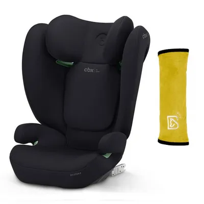 Cybex Solution B I-Fix Fotelik Samochodowy 15 - 50 kg Volcano Black + Babysafe Nakładka Na Pas