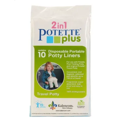 Potette Plus 10 Jednorazowych Wkładów Do Nocnika Pottete Plus
