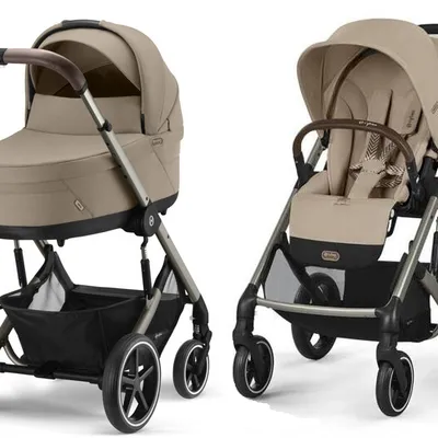 Cybex Balios S Lux 2.0 Wózek Głęboko-Spacerowy Almond Beige