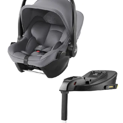 [OUTLET] Britax Baby-Safe Core Fotelik Samochodowy 40-83cm Frost Grey + Britax Baby Safe Core Base Baza Do Fotelika Baby Safe Core