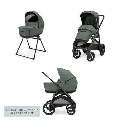 Inglesina Aptica XT System Duo Wózek Głęboko-Spacerowy Taiga Green