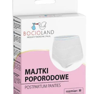 Bocioland Majtki Poporodowe Siateczkowe 2 szt. M BL026