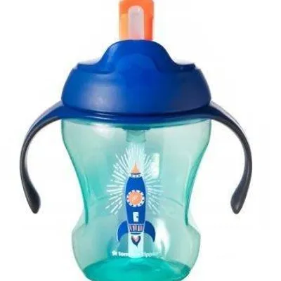 Tommee Tippee Exp Kubek Niekapek Ze Słomką Boy 230ml, 6m+new 44701391