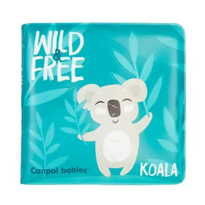 Canpol Babies Miękka Książeczka Edukacyjna z Piszczkiem Koala 2/083_wild