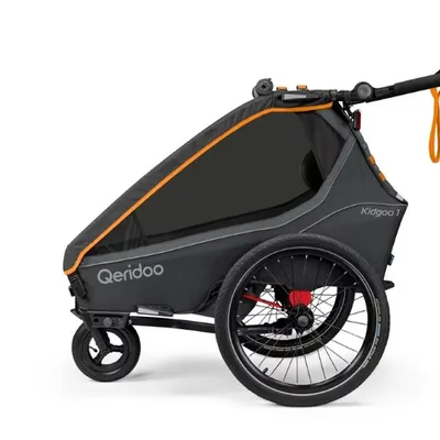 Qeridoo KidGoo 1 Fidlock Przyczepka Rowerowa