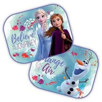 Disney Zasłonki Na Szybę Do Auta Frozen 2 Sztuki 44x35 cm