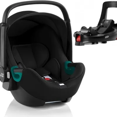 [OUTLET] Britax Romer Baby Safe 3 i-Size Fotelik Samochodowy 0-13kg + Baza Flex iSENSE Space Black