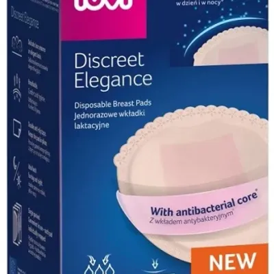 LOVI Discreet Elegance Antybakteryjne Wkładki Laktacyjne 20 szt Beżowe