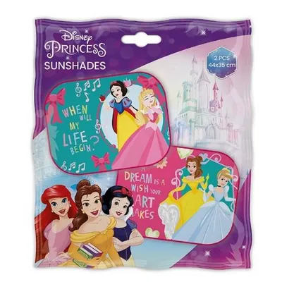 Disney Zasłonki 44x35cm Księżniczki 2szt