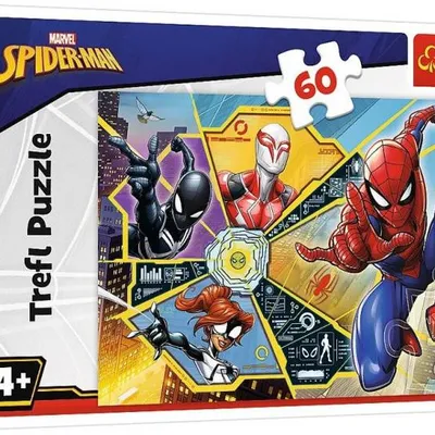 Trefl Puzzle 60 el Marvel Spiderman