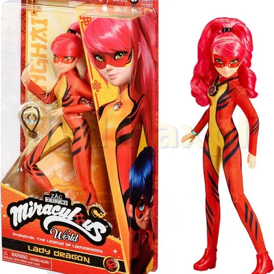 MIRACULOUS Biedronka Lalka Lady Dragon Shanghai