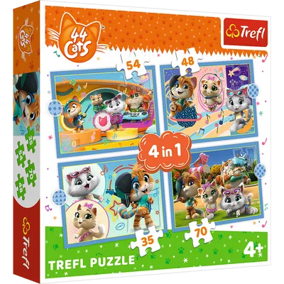 Trefl Puzzle Kocia Ferajna