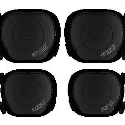 Scootandride Zestaw Ochraniaczy dla Dzieci S Black