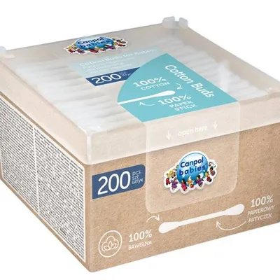 Canpol Patyczki Higieniczne 200 sztuk