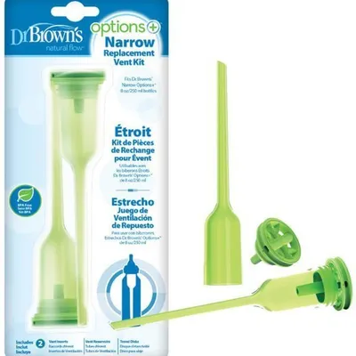 Dr Brown's Komplet Części Do Butelki z Wąską Szyjką Standard 250 ml Options +